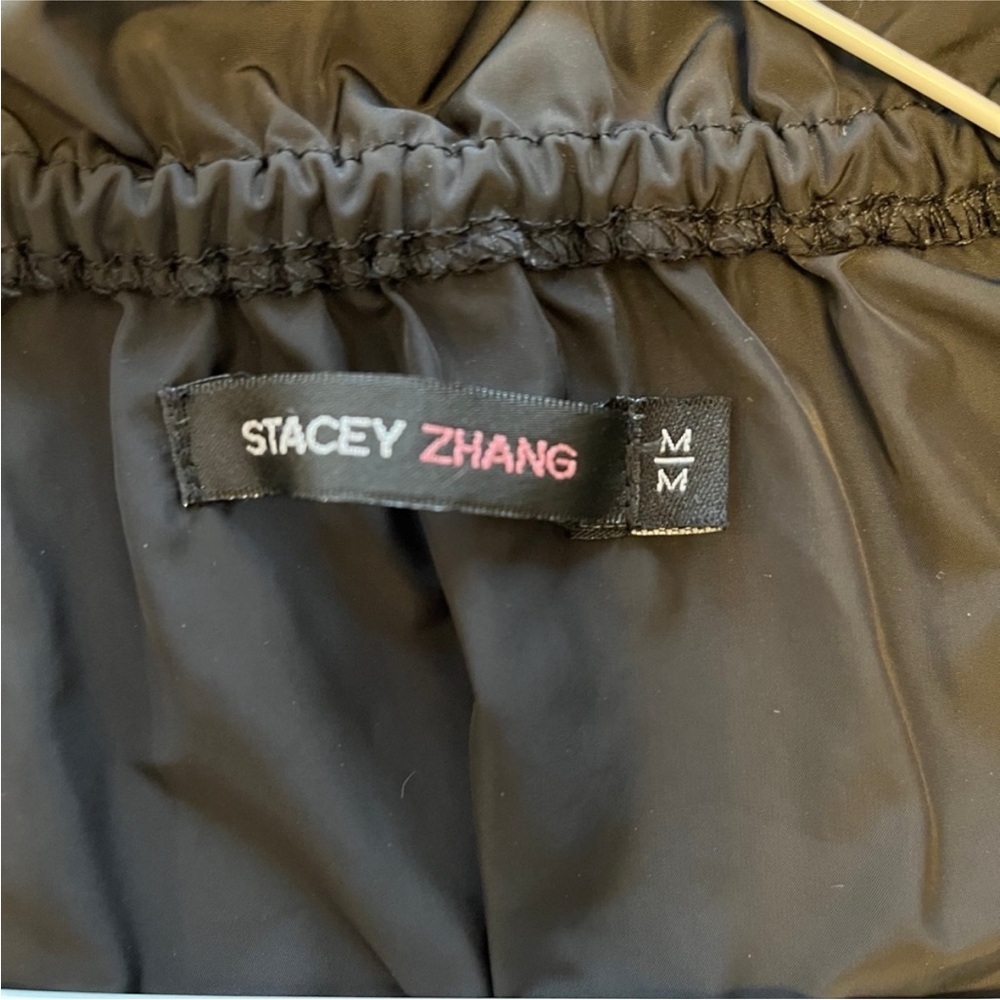 Stacey Zhang Black Women's Ruffle vest Size M - Picture 4 of 6